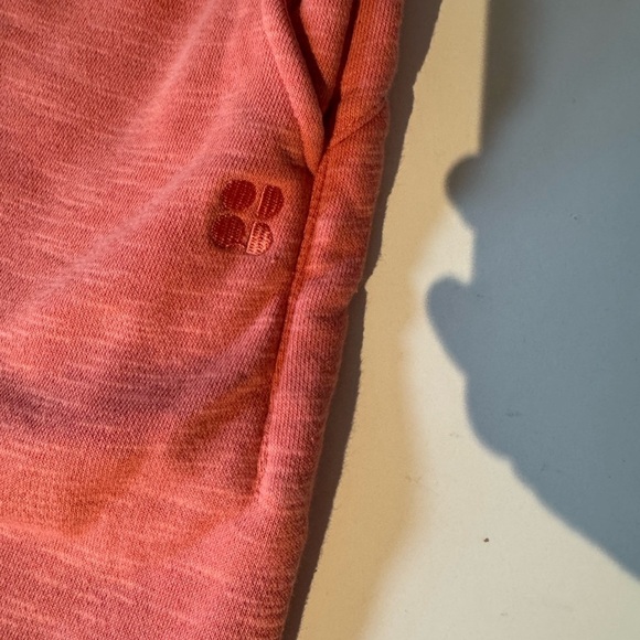 SWEATY BETTY essentials high rise sweat shorts in blush pink size XS - Picture 4 of 8